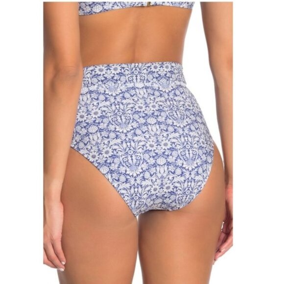 Athena Morti Floral High Waist Bikini Bottoms - Picture 2 of 7